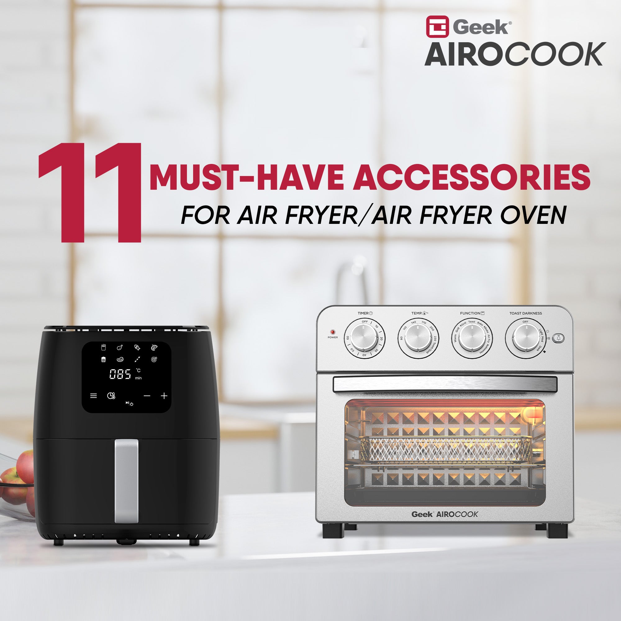 10 Must Accessories For Airfryer and Airfryer Oven