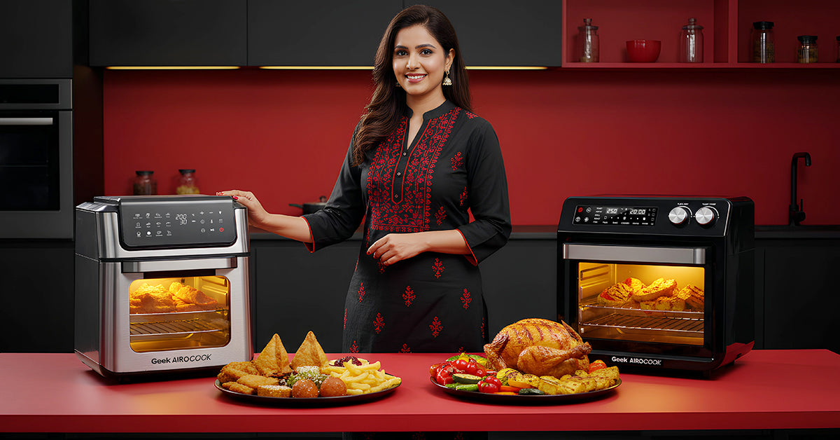 Buy The Best Geek Airocook Smart Air Fryer Oven | GeekTechnology.in Buy The Best Geek Airocook Smart Air Fryer Oven | GeekTechnology.in