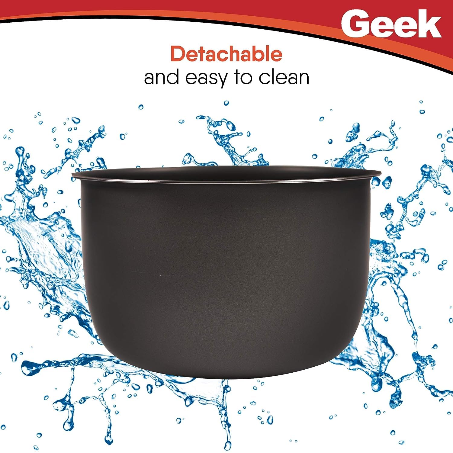 Geek Robocook 6L - Non Stick(NS) Pot - Spare Inner Cooking Pot