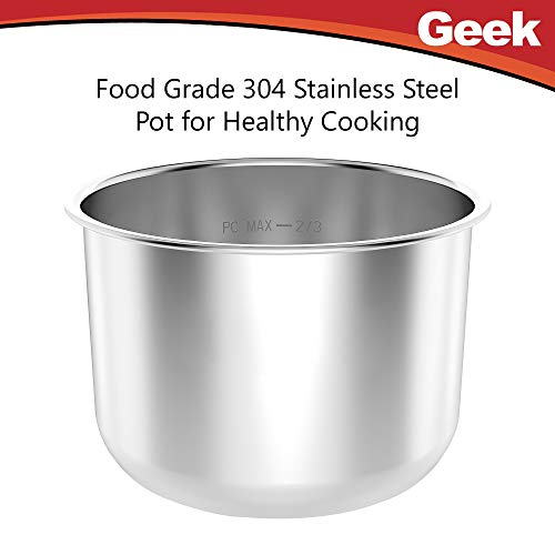 Geek Robocook 8L - Stainless Steel Pot - Spare Inner Cooking Pot