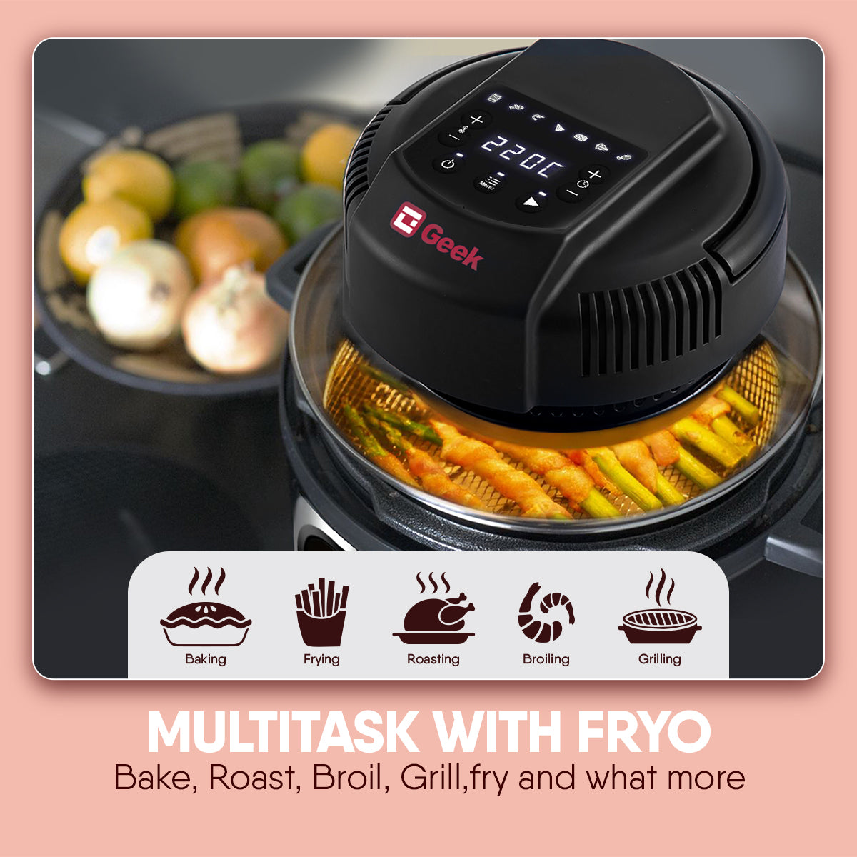Geek Robocook Fryo - Smart Air Fryer