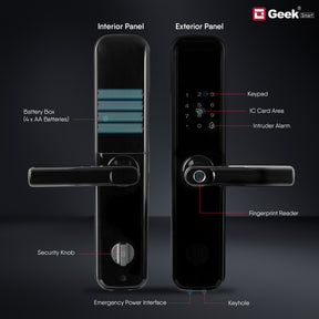 Geek Smart Lock X403 5-in-1 Smart Digital Door Lock with Biometric Fingerprint access