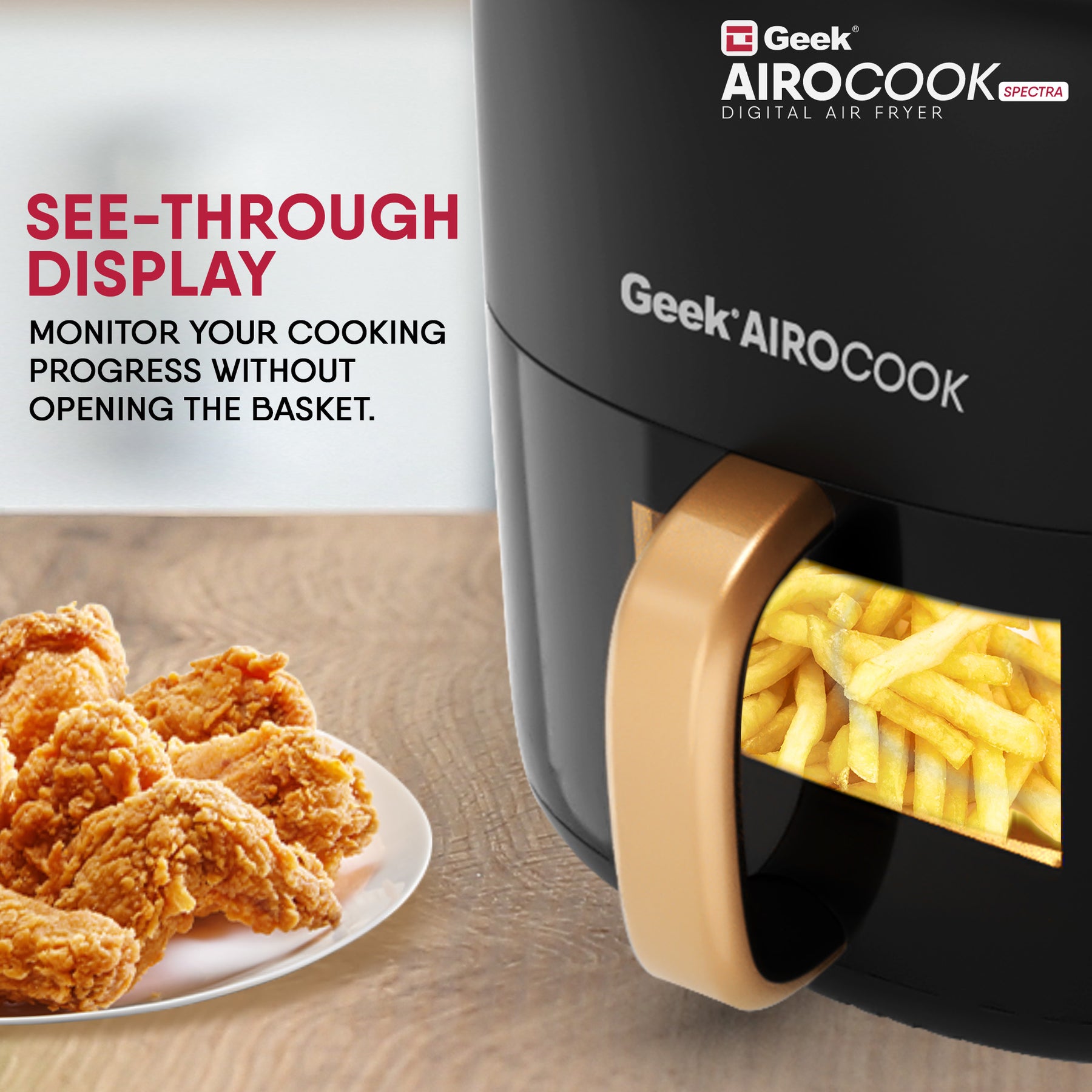 Geek Airocook Spectra 5.5L Digital Air Fryer