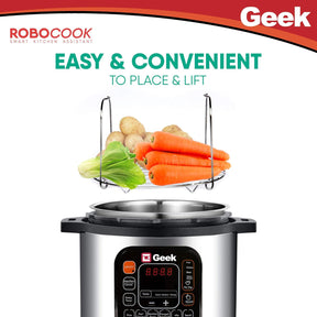 Geek Robocook Compatible Strainer Basket & Steam Rack