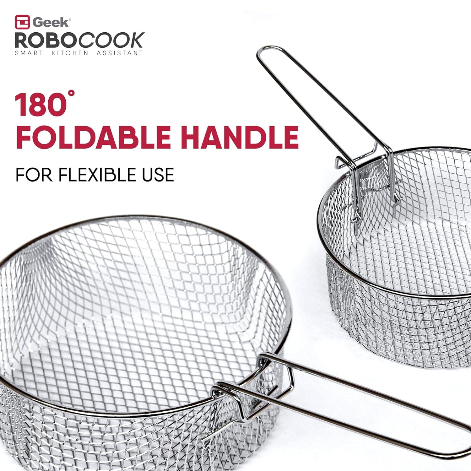 Geek Robocook Compatible Strainer Basket & Steam Rack