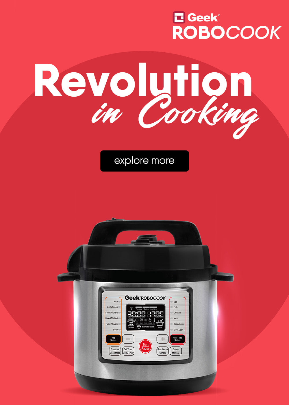 Geek discount robocook manual