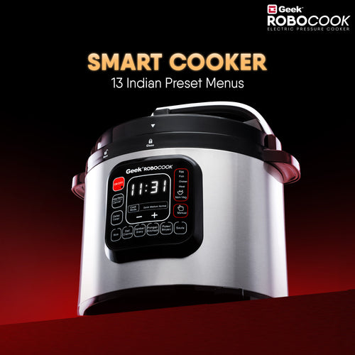 Buy Robocook 6L Stainless Steel Electric Pressure Cooker Online