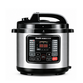Geek Robocook Nuvo 8 Litre Electric Pressure Cooker with Stainless Steel Pot