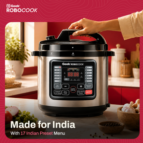 Geek Robocook Nuvo 8 Litre Electric Pressure Cooker with Stainless Steel Pot