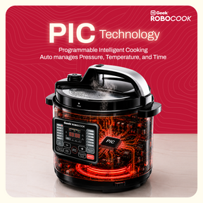Geek Robocook Nuvo 8 Litre Electric Pressure Cooker with Stainless Steel Pot