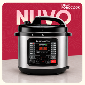 Geek Robocook Nuvo 8 Litre Electric Pressure Cooker with Stainless Steel Pot