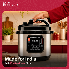 Geek Robocook Zeta 6L Stainless Steel Electric Pressure Cooker