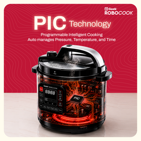 Geek Robocook Zeta 6L Stainless Steel Electric Pressure Cooker