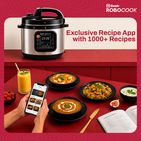 Geek Robocook Zeta 6L Stainless Steel Electric Pressure Cooker