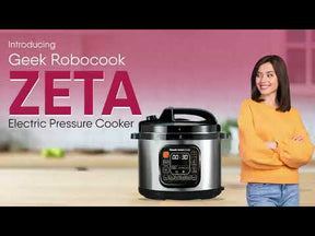 Geek Robocook Zeta 6L Automatic Electric Pressure Cooker - Stainless Steel