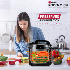 Geek Robocook Zeta 5L Non-Stick Electric Pressure Cooker