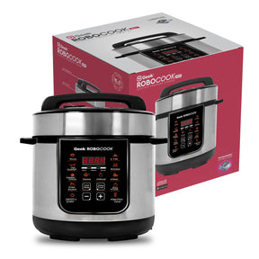 Geek Robocook Zest 3 Litre Electric Pressure Cooker | Non–Stick Pot