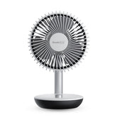 Geek Aire Rechargeable Mini Fan - 6 Inch Oscillating (White)